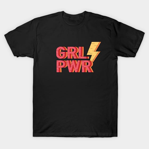 Girl Power T-Shirt by micibu